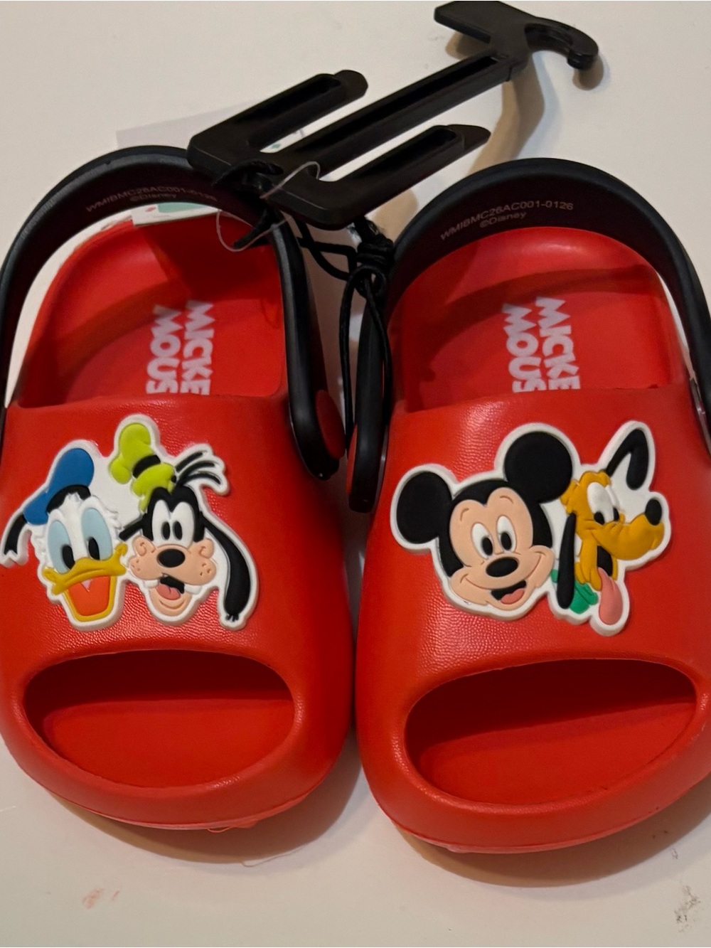 NWT Disney Mickey Mouse & Friends Clogs, Adjustable Strap, Unisex
Sandal Size 6